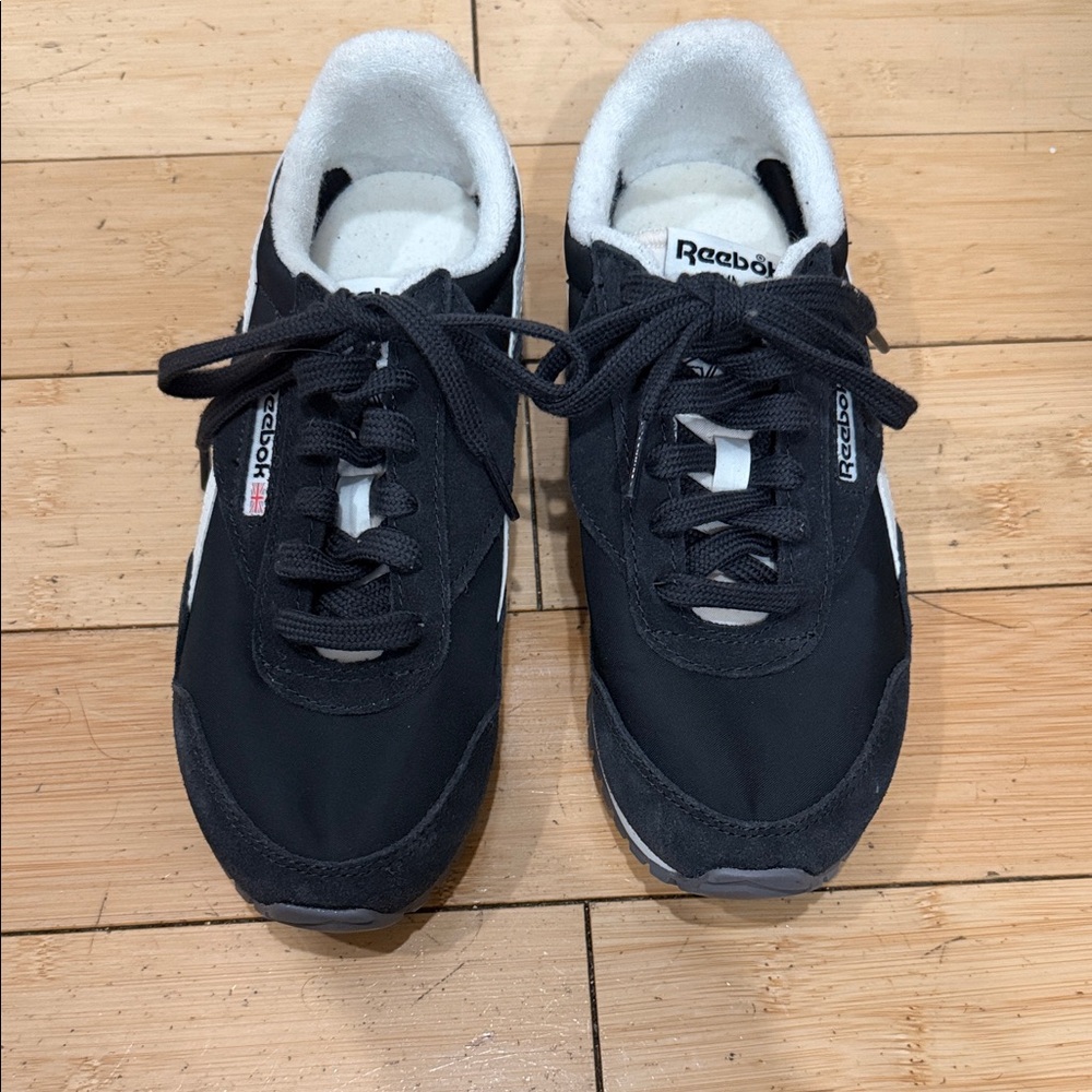 Reebok Women’s Black and White Sneakers
